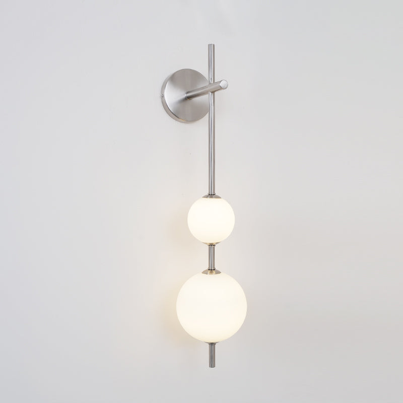 Vertical Globe Wall Lamp, Energy Saving — detail view