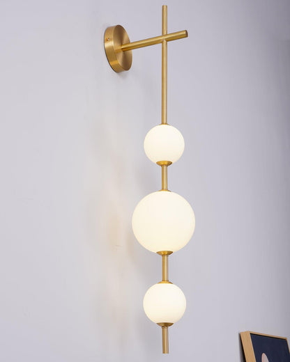 Vertical Globe Wall Lamp, Energy Saving