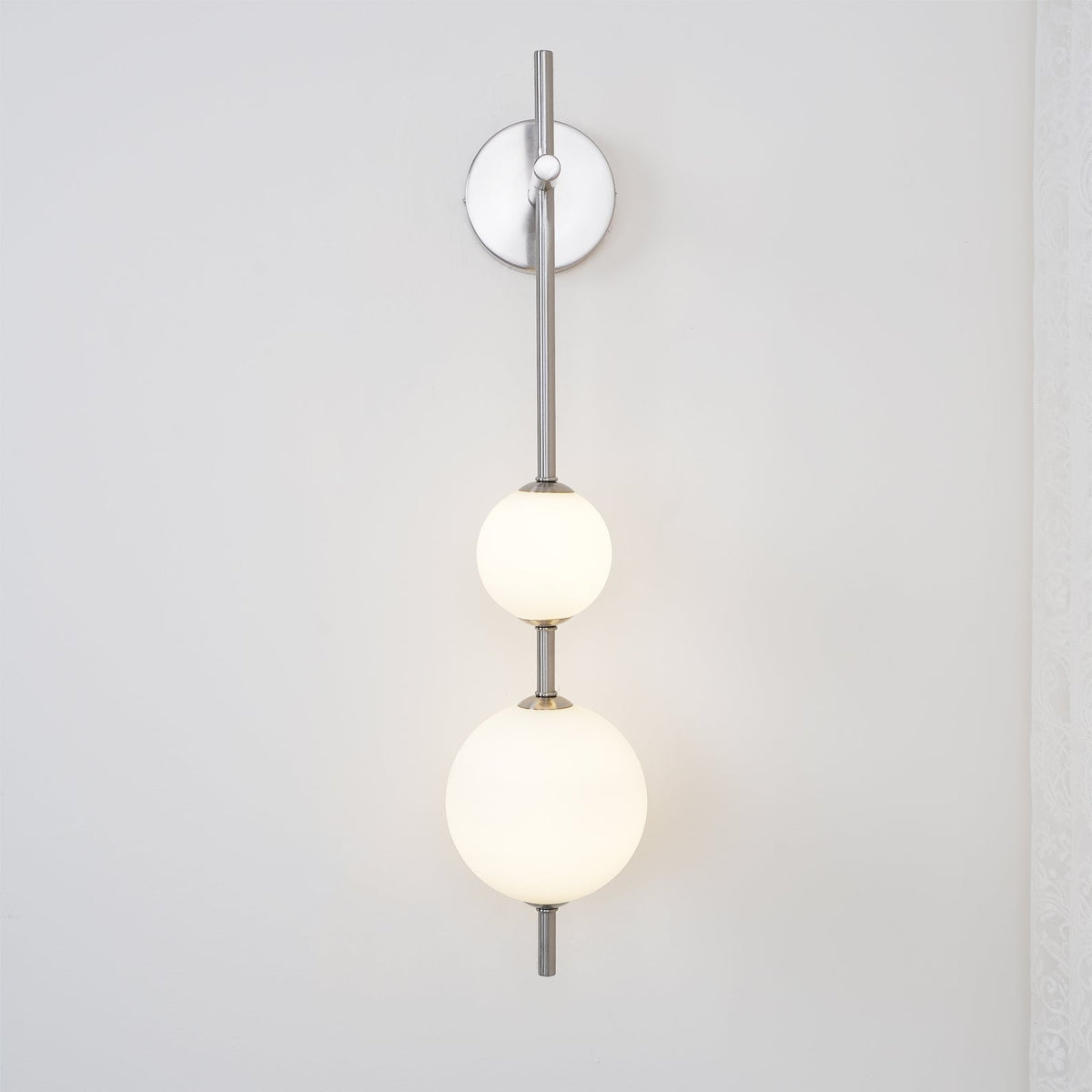 Vertical Globe Wall Lamp, Energy Saving