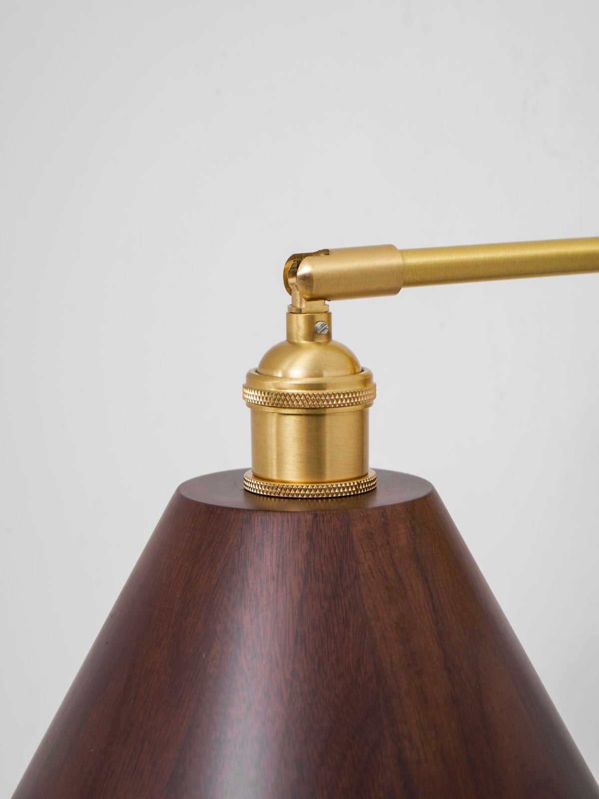 Vintage Wood Plug-In Wall Lamp, Easy Installation