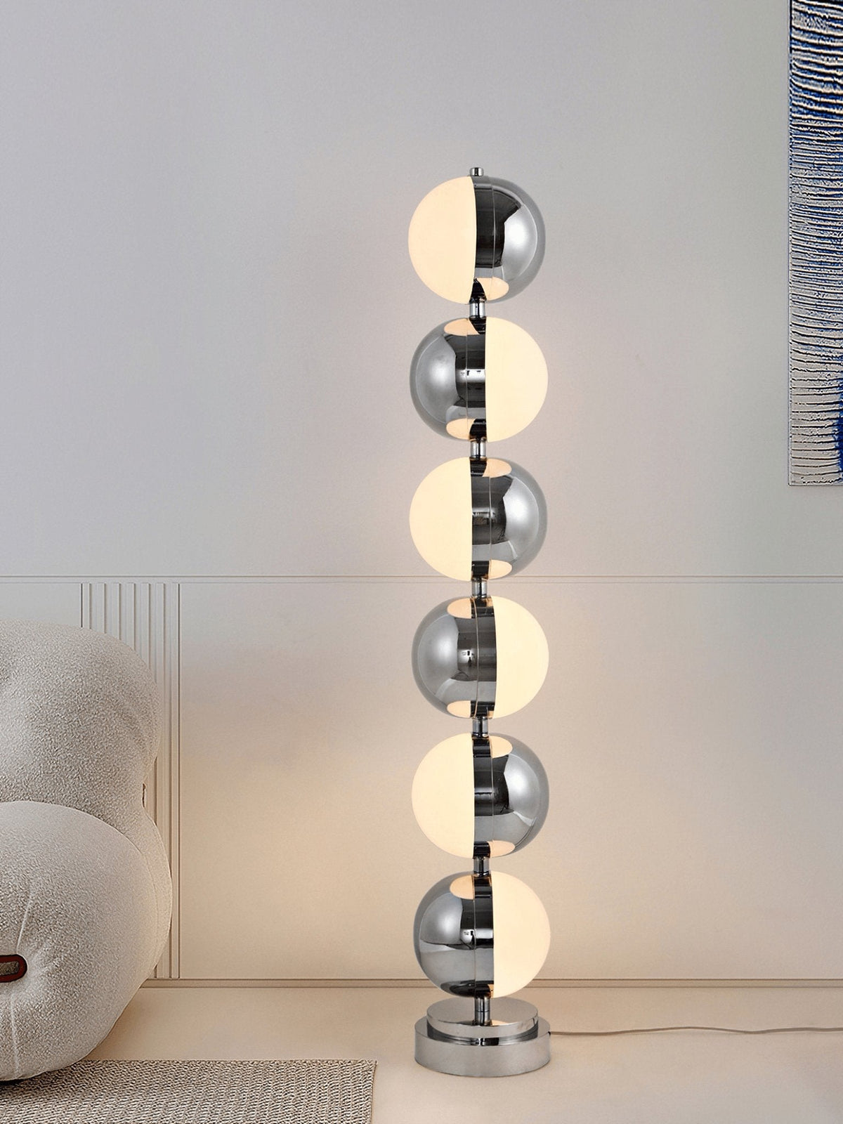 Vloer Floor Lamp - Adjustable Height, Energy-Efficient LED Lighting — alternate angle