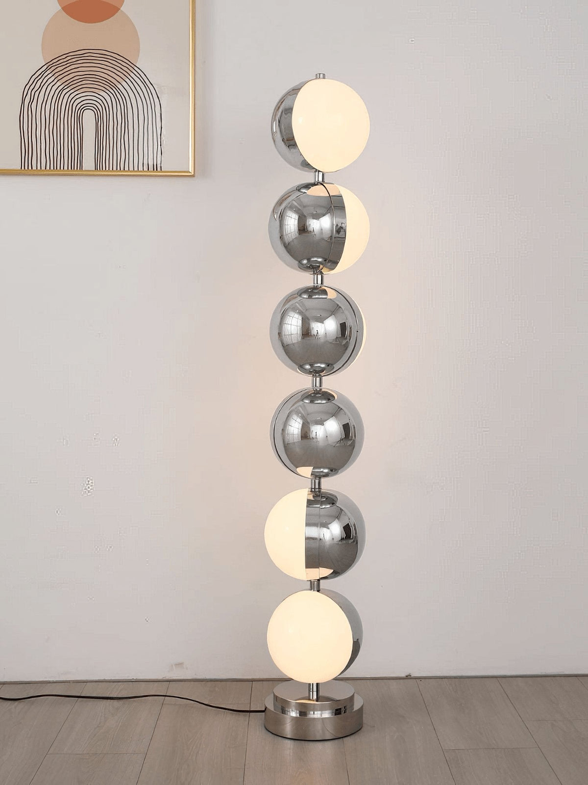 Vloer Floor Lamp - Adjustable Height, Energy-Efficient LED Lighting — lifestyle view