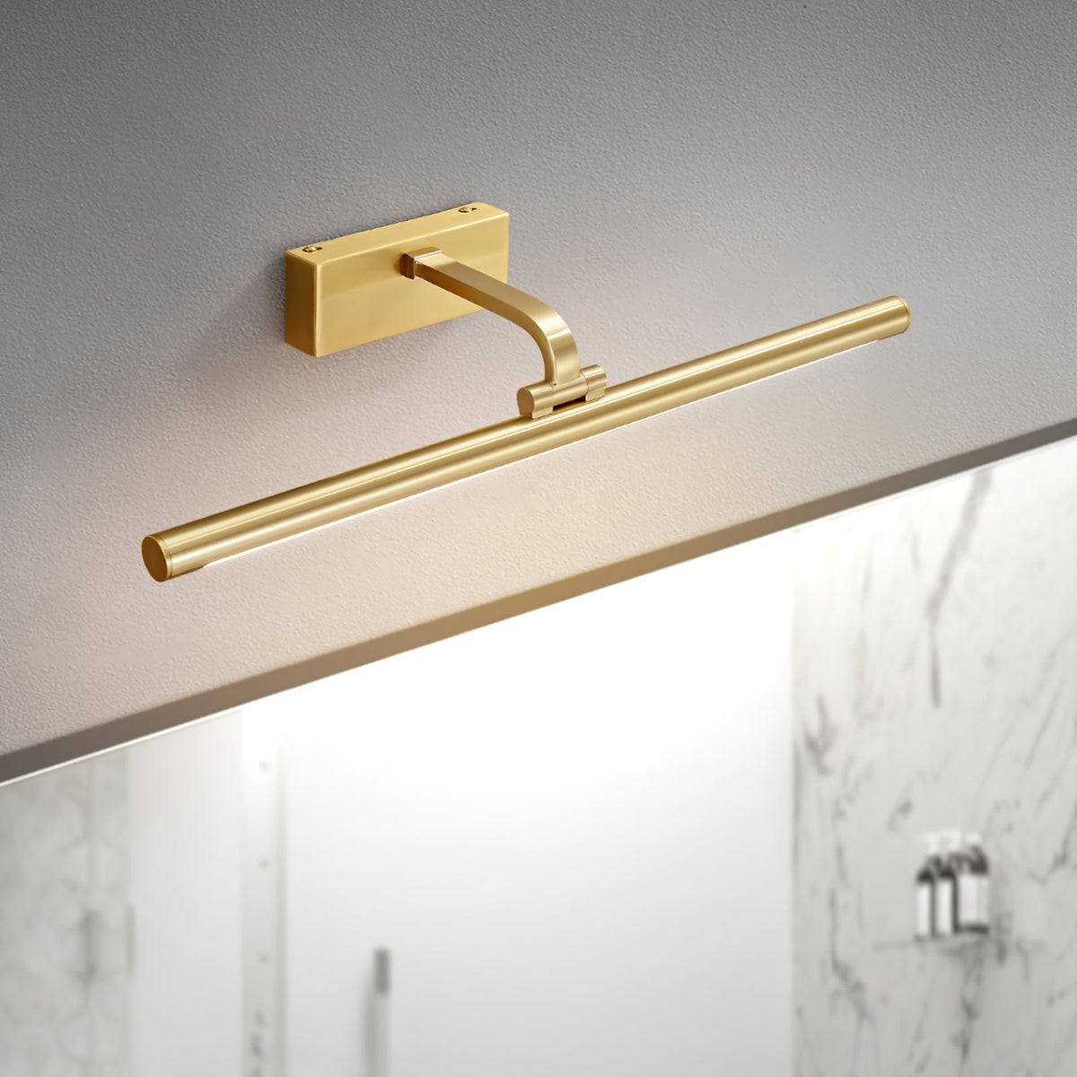 Walnut Linear LED Wall Light, Dimmable
