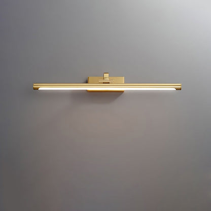 Walnut Linear LED Wall Light, Dimmable — alternate angle
