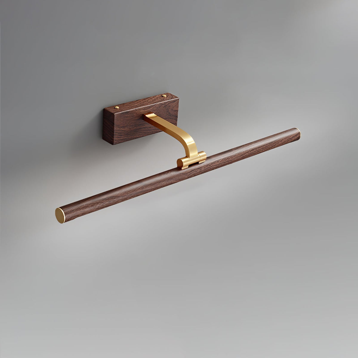 Walnut Linear LED Wall Light, Dimmable