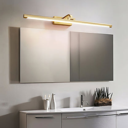 Walnut Linear LED Wall Light, Dimmable