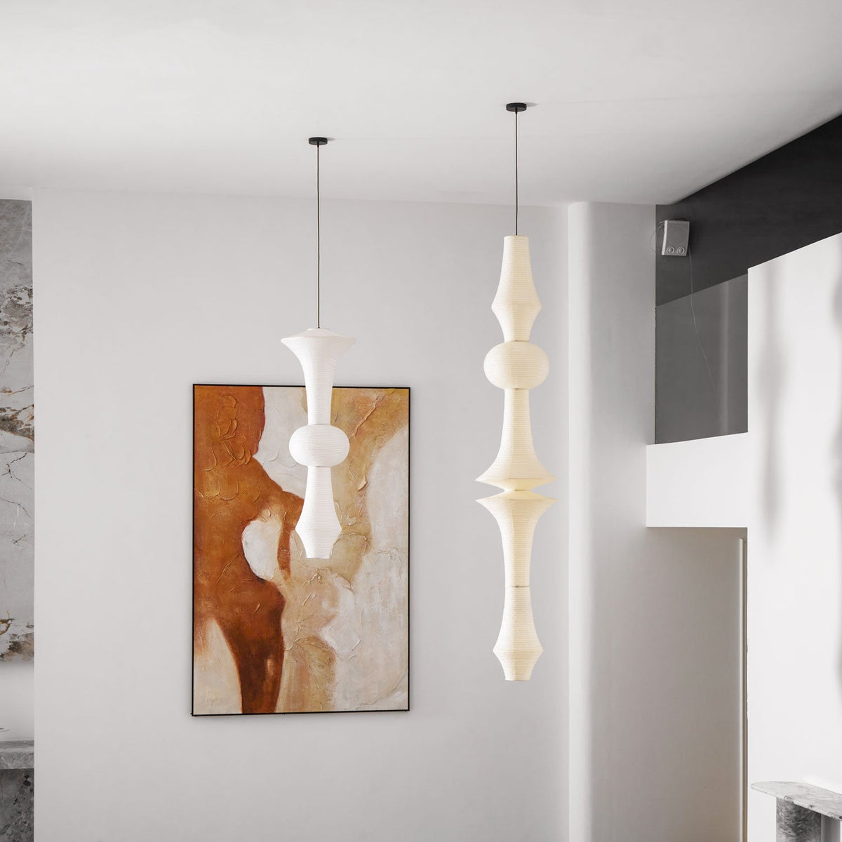 Washi Paper E Pendant Light Position 81