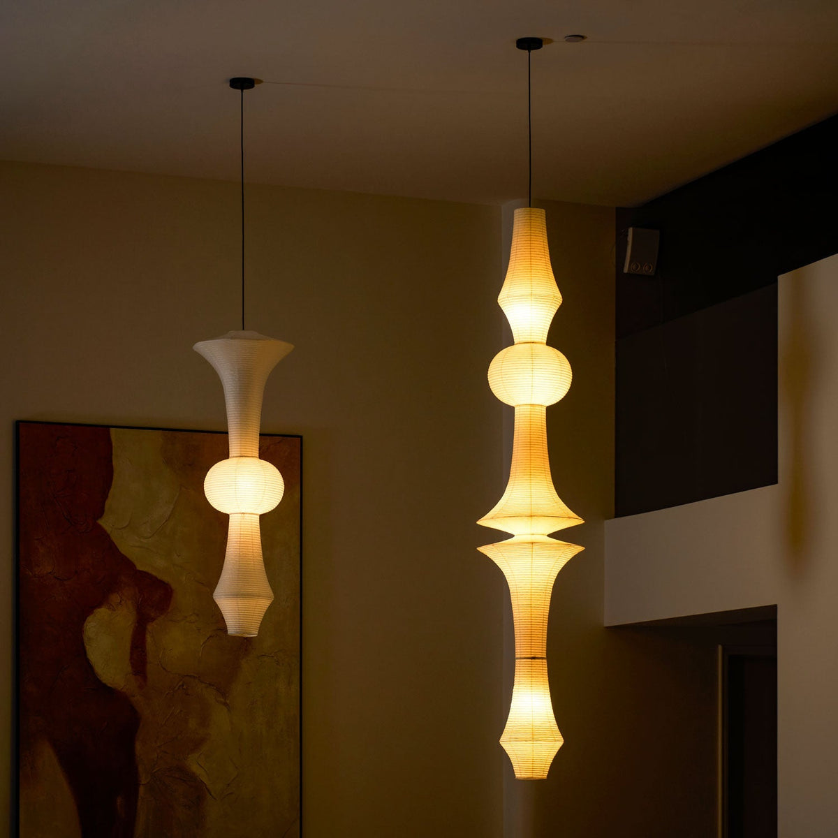 Washi Paper E Pendant Light Position 86