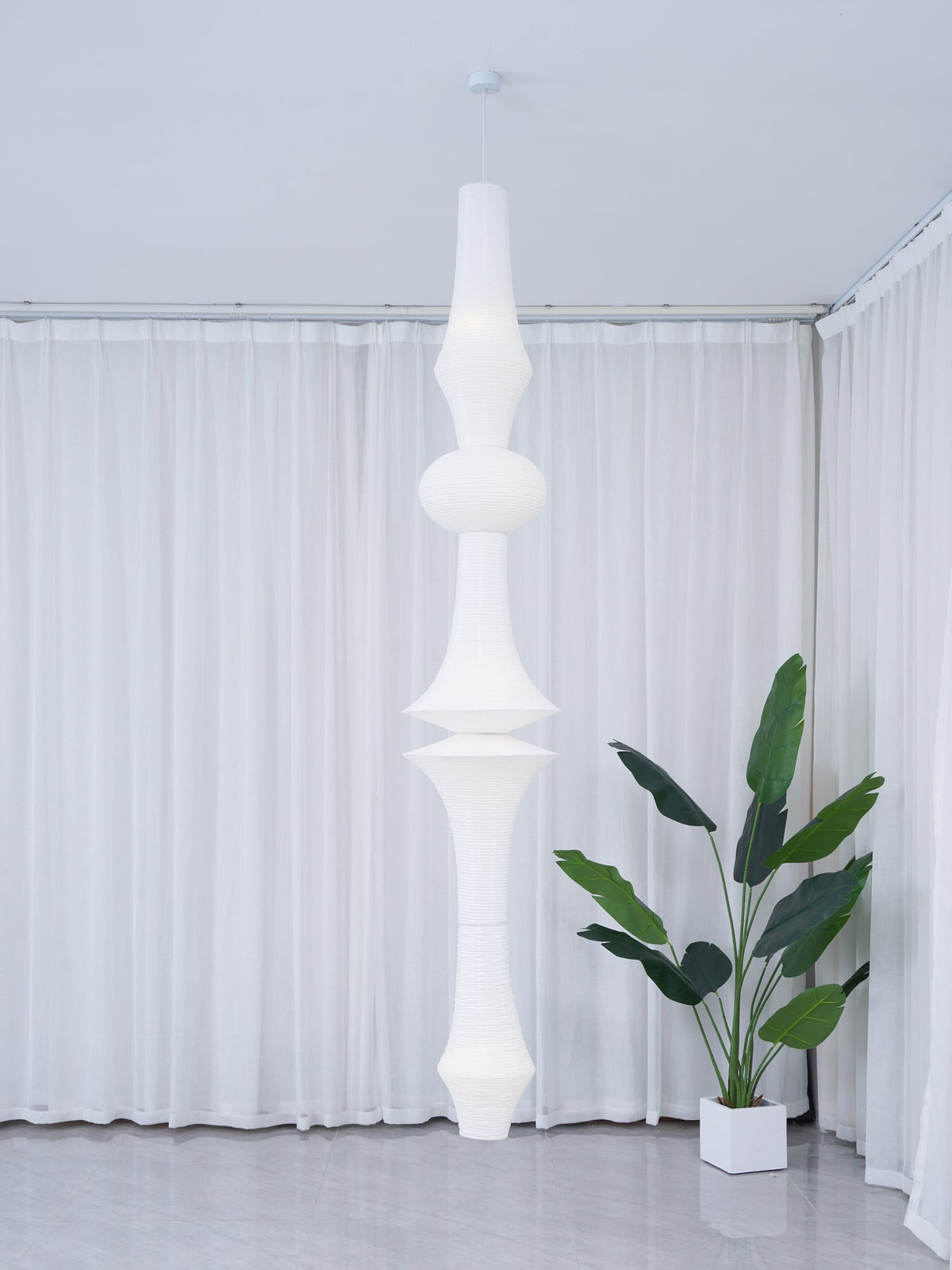 Washi Paper E Pendant Light Position 71