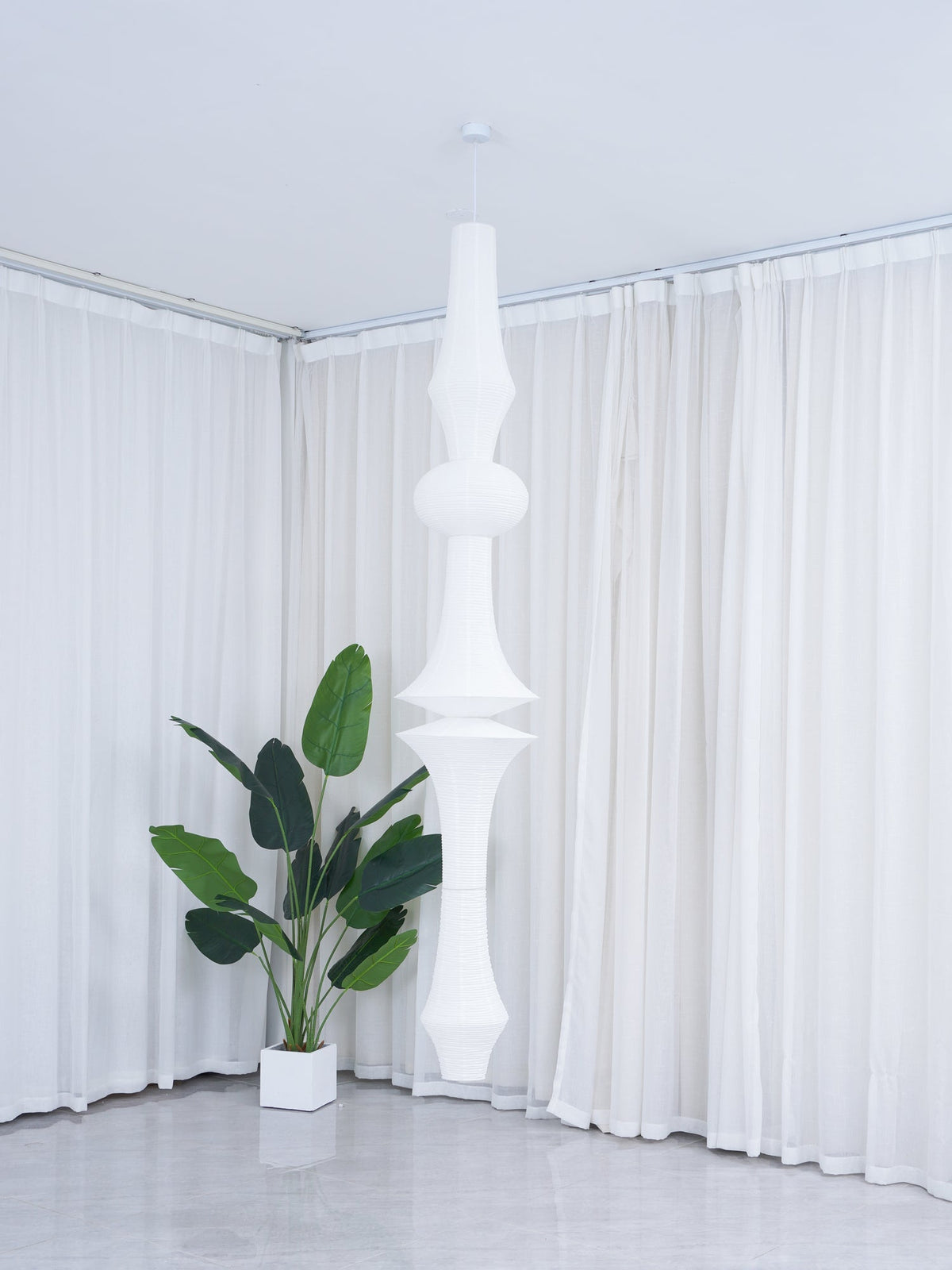 Washi Paper E Pendant Light Position 73