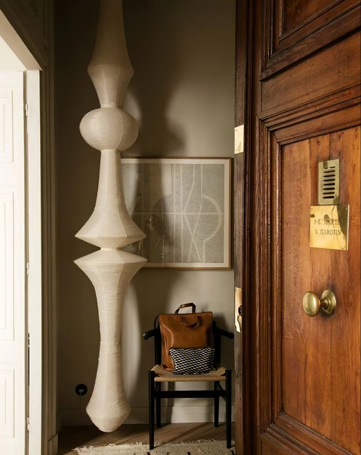 Washi Paper E Pendant Light Position 58