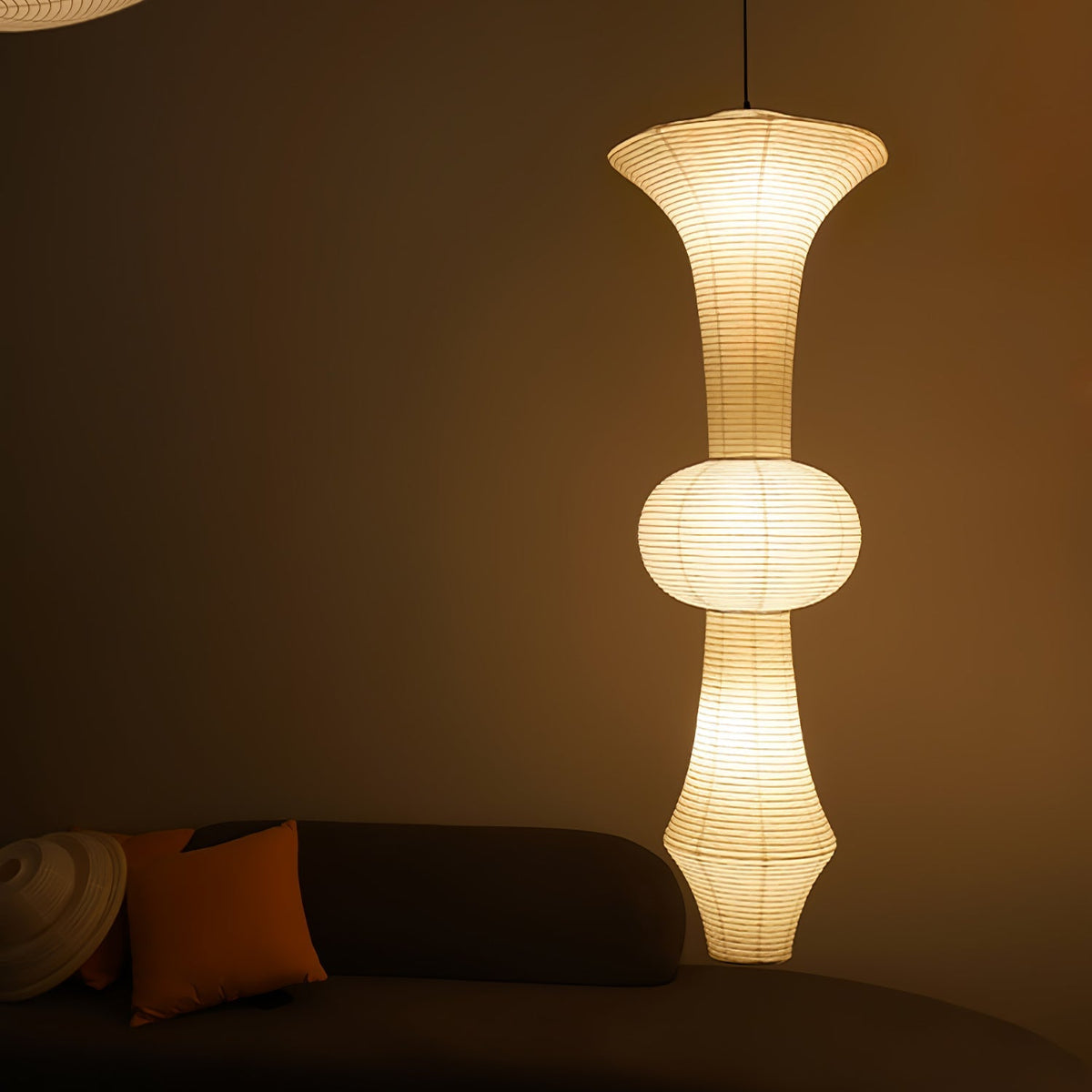 Washi Paper E Pendant Light Position 68