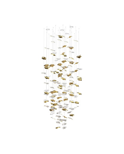 Whispering Kerchiefs Chandelier with Adjustable Height