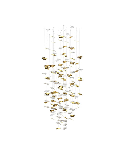 Whispering Kerchiefs Chandelier with Adjustable Height