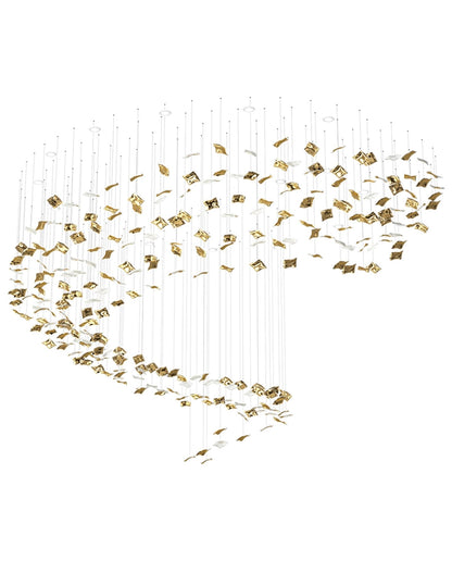 Whispering Kerchiefs Chandelier with Adjustable Height