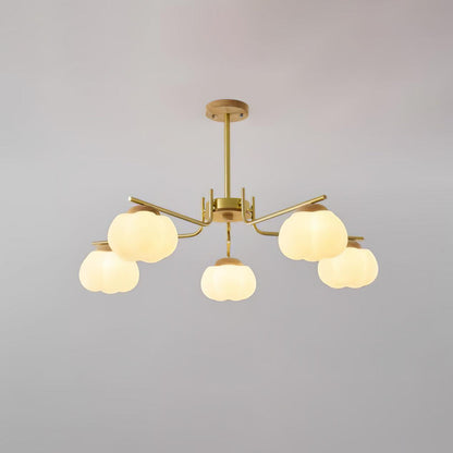 Cotton Ball Chandelier, Energy Efficient