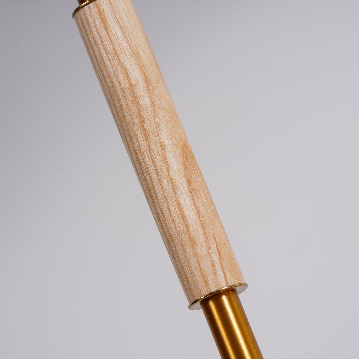 Retro Wooden Table Lamp, Dimmable LED