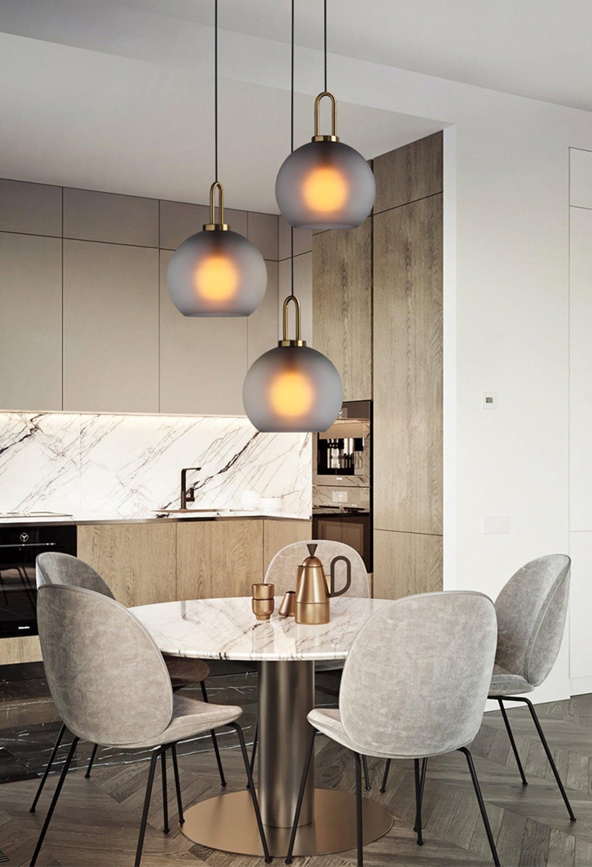 Pendulum Glass Pendant Lamp Position 24