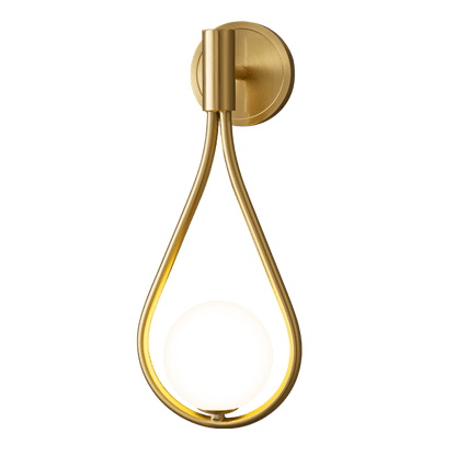 Brass Vanity Wall Lamp Position 12