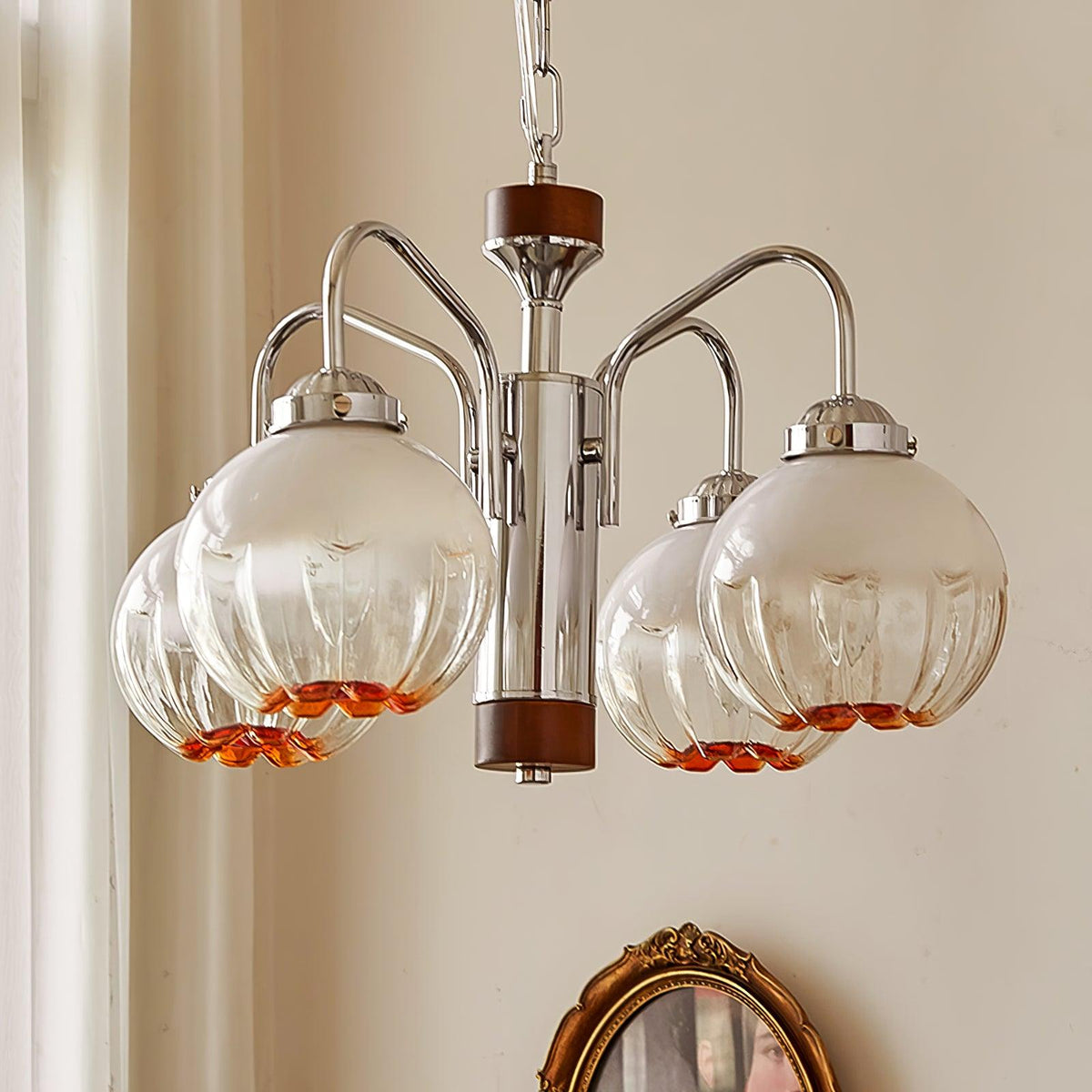 Flower Bud Chandelier with Dimmable LED