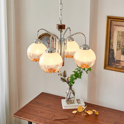 Flower Bud Chandelier with Dimmable LED