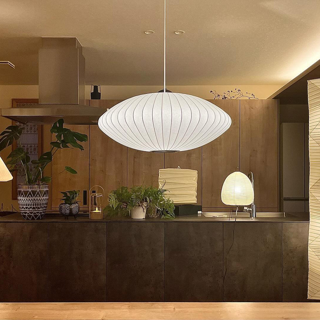 Crisscross Bubble Pendant Light Position 20
