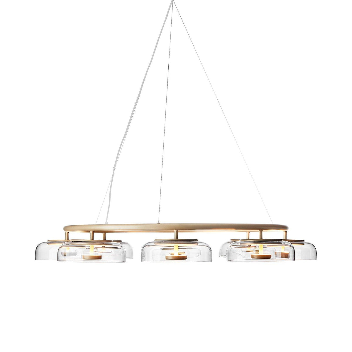 Modern Chandelier, Energy-Efficient LED Lighting