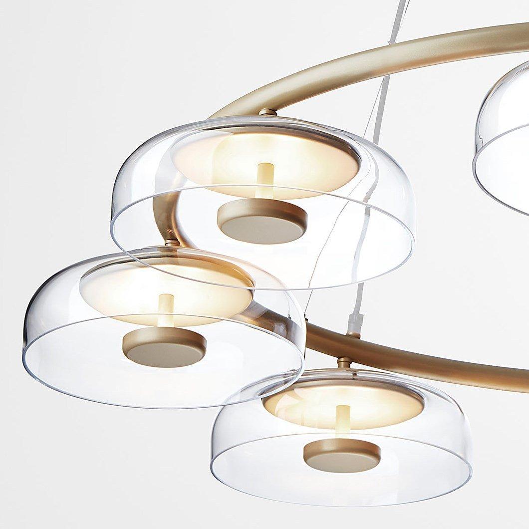 Modern Chandelier, Energy-Efficient LED Lighting