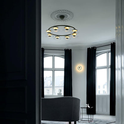 Modern Chandelier, Energy-Efficient LED Lighting
