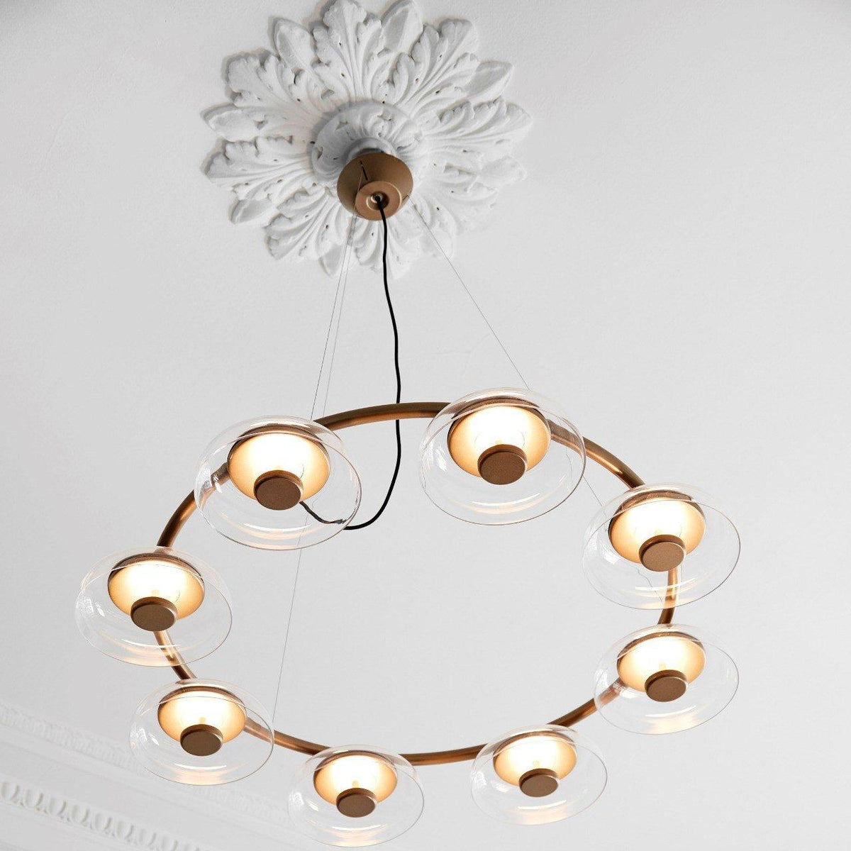 Modern Chandelier, Energy-Efficient LED Lighting