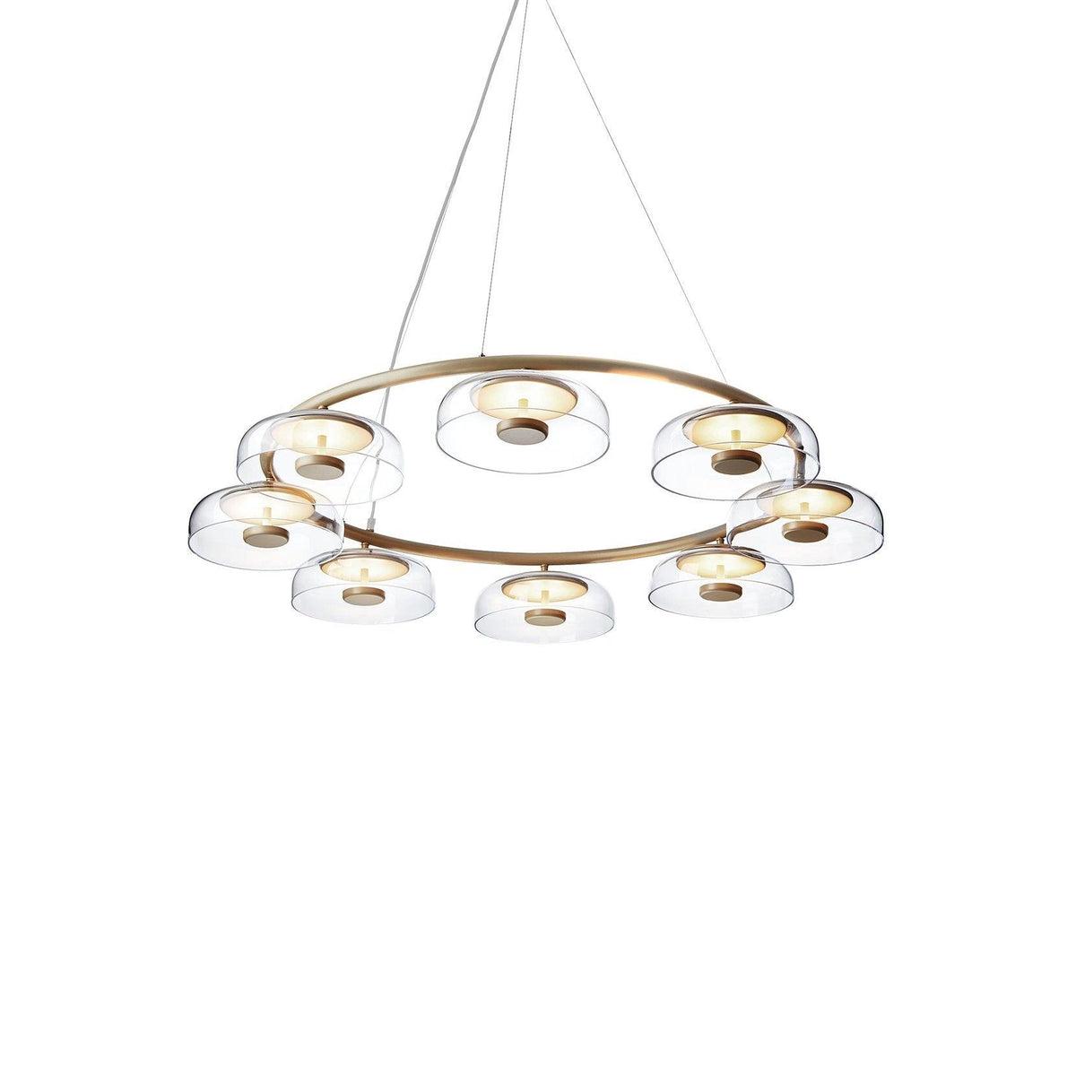 Modern Chandelier, Energy-Efficient LED Lighting