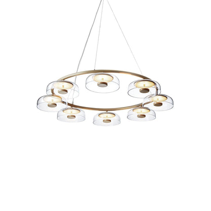 Modern Chandelier, Energy-Efficient LED Lighting