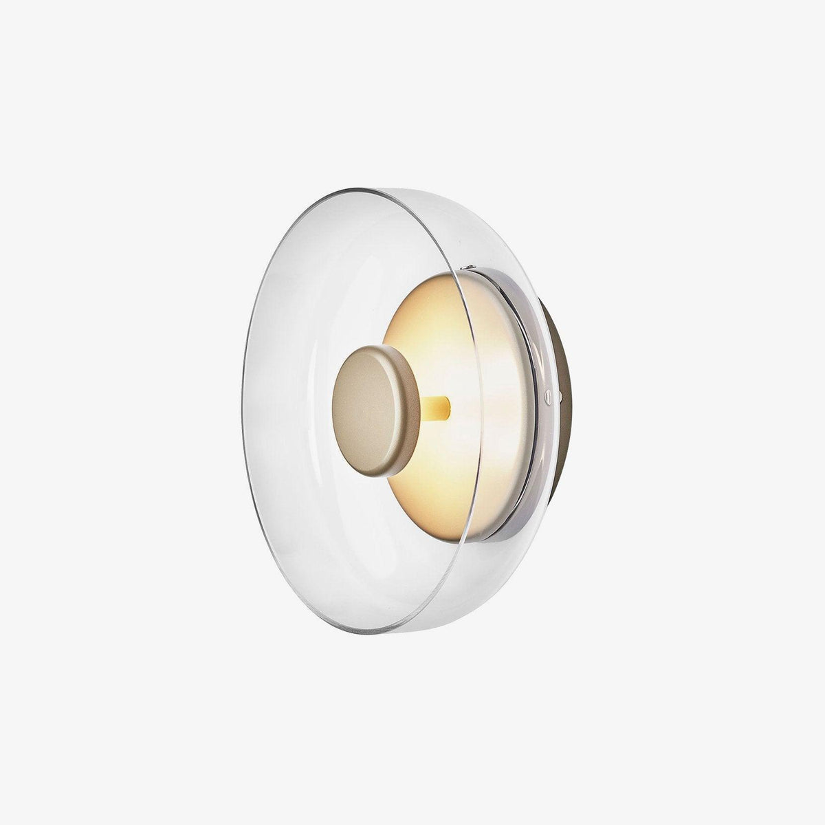 Glass Wall Light with Adjustable Brightness