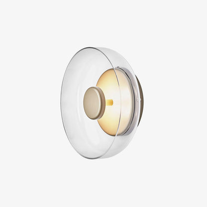 Glass Wall Light with Adjustable Brightness
