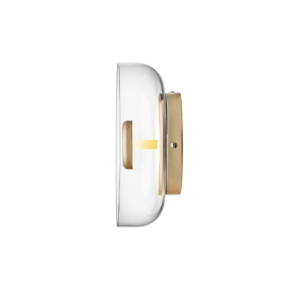 Glass Wall Light with Adjustable Brightness