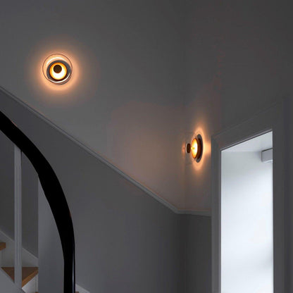 Glass Wall Light with Adjustable Brightness